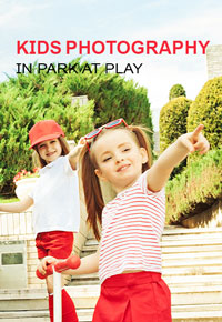 عکاسی کودک - در پارک و حین بازی